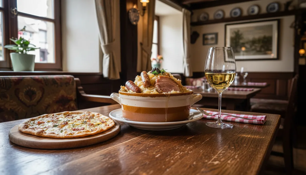 Les restaurants alsaciens : sélection par ville et spécialités à goûter