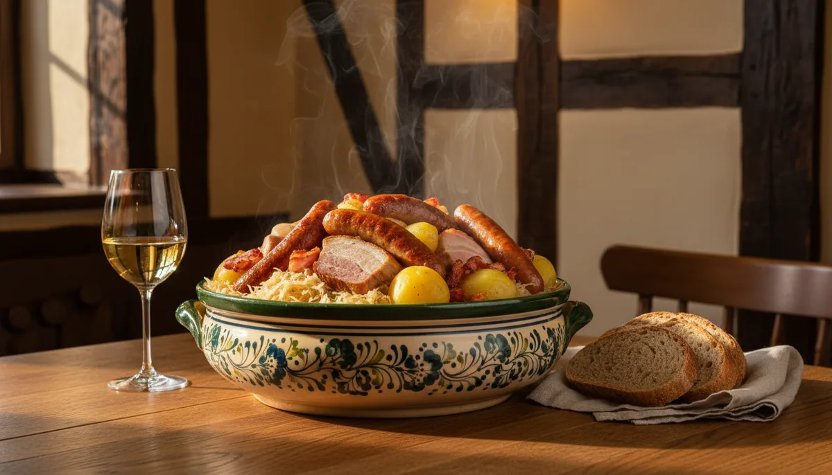 Restaurant alsacien à Haguenau : 7 tables traditionnelles, menus et avis (2026)