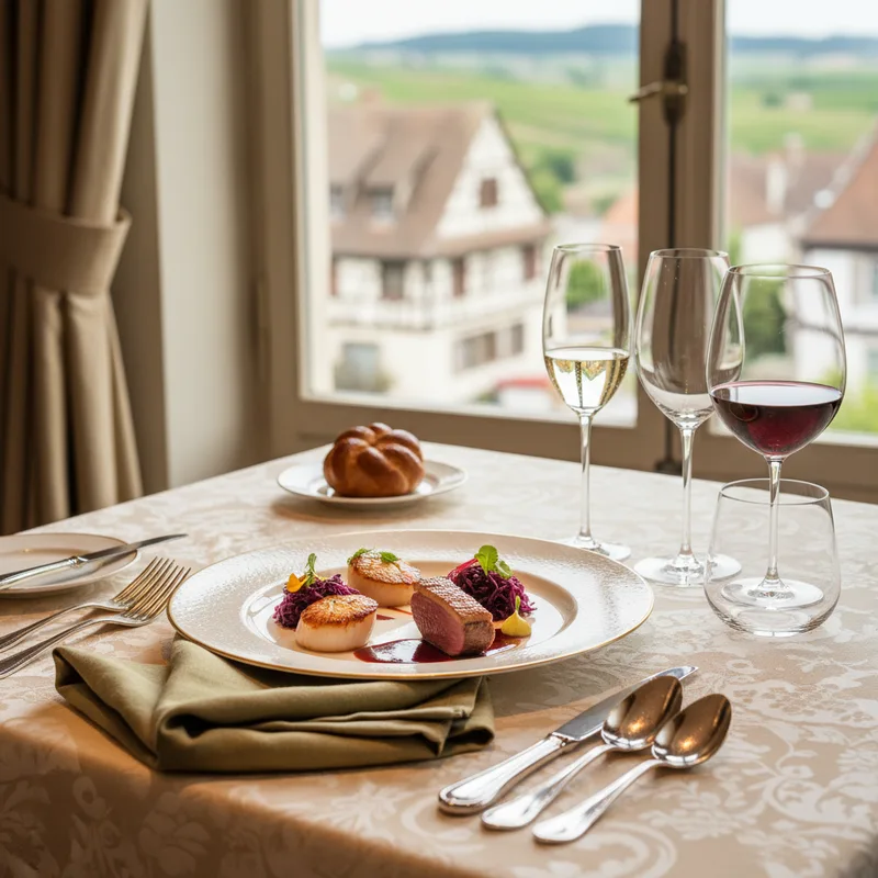 Restaurant gastronomique en Alsace : les meilleures tables étoilées